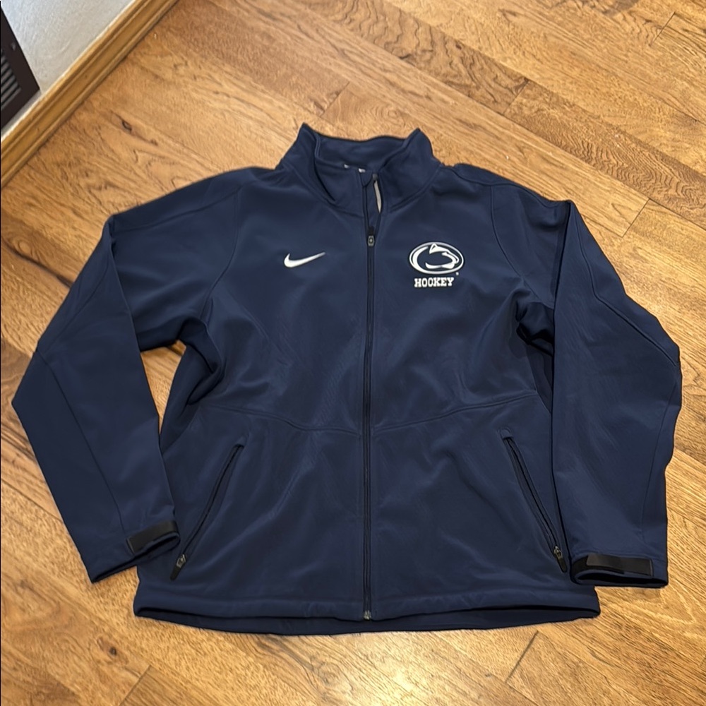 Nike Blue Performance Jacket with Athletic Design